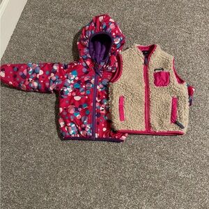 Lot of 2T Outerwear- Northface and Patagonia